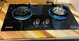 Automatic Ignition Bolesi 2burner In-built Cooker
