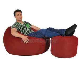 Medium Beanbags With Footrest