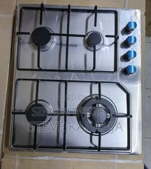 Top Glass Bolesi 4burner in-Built Cooker