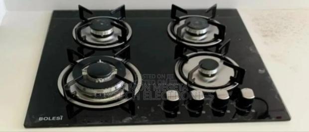 With 14months Warranty Bolesi 4burner in-Built Cooker