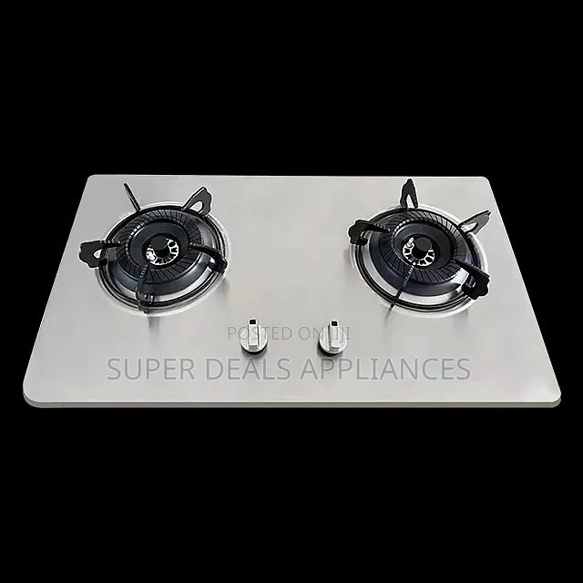 2 Burner Amaze Stainless Hob Cooker