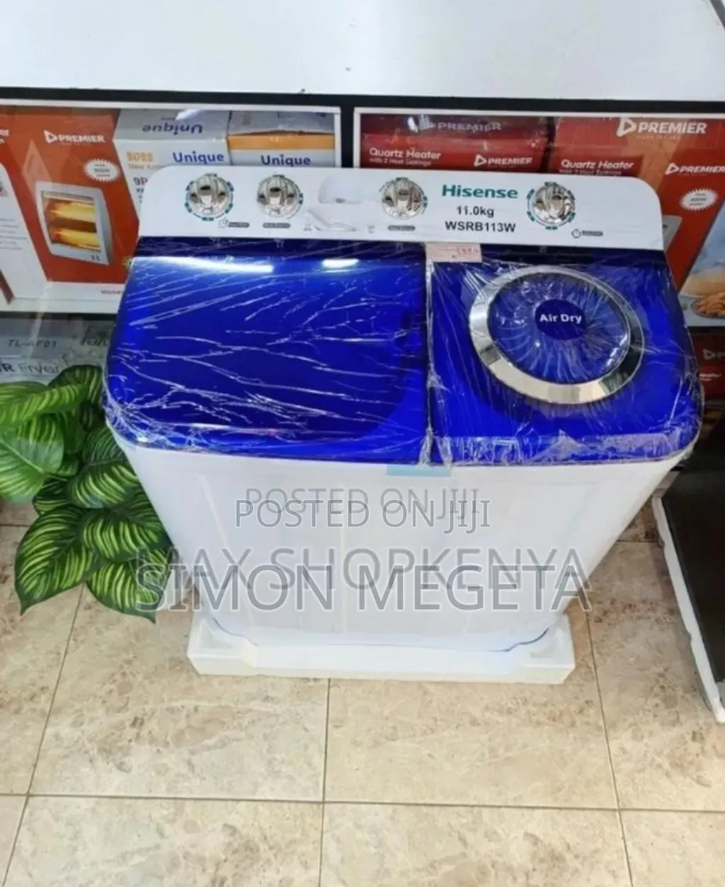 Digital Electric Hisense 11kgs Washing Machine