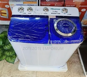 Hisense 11 KGS Twin Tub Semi-Automatic Washing Machine