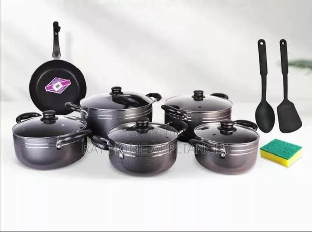 Tc Nonstick Cooking Pots 14pieces