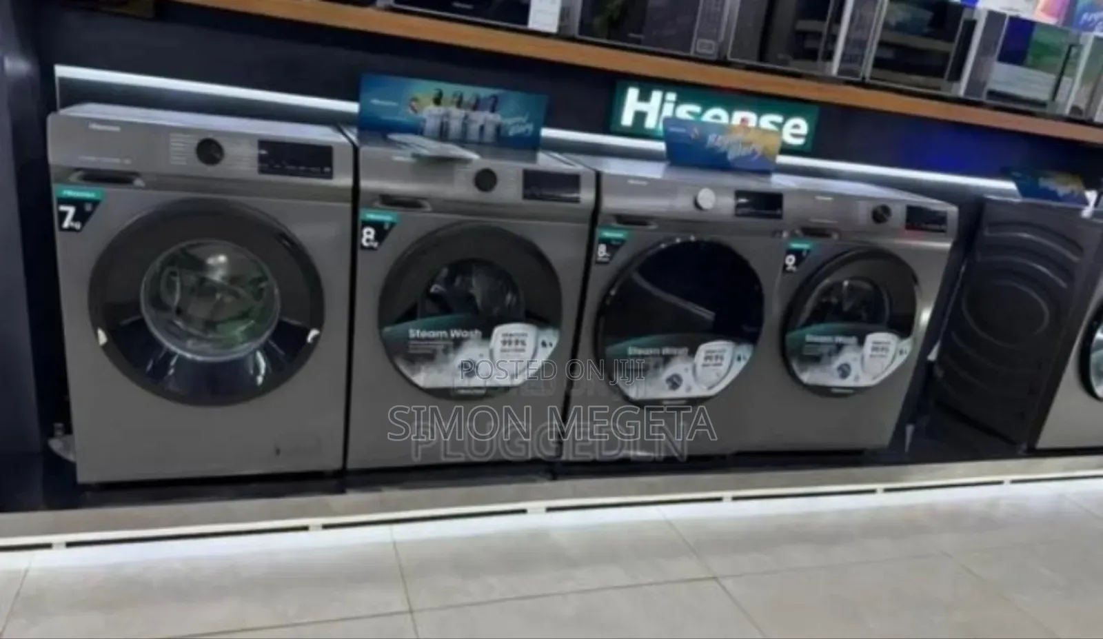 Colour Grey Hisense 7.Kgs Washing Machine