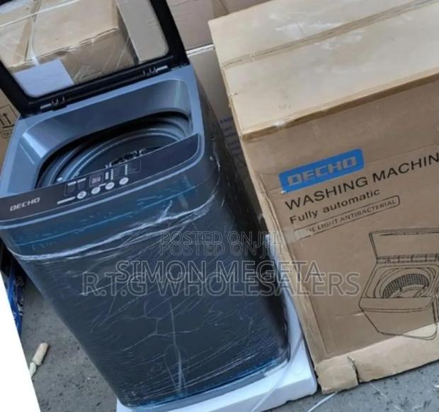 Colour Grey New One. Decho 15kg Tp Load Washing Machine Full Automatic - main view