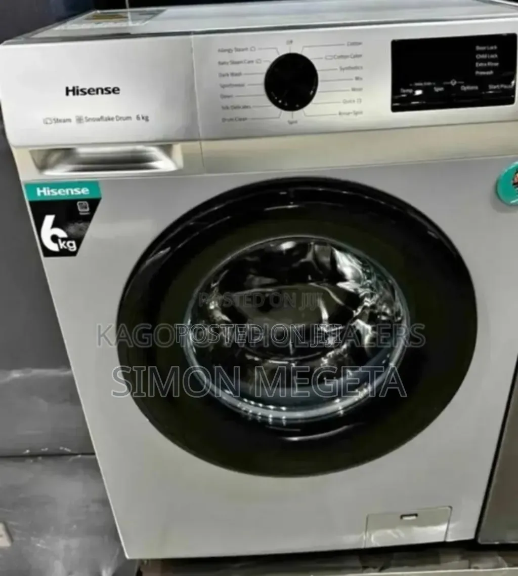 Colour Silver Hisense 6kgs Washing Machine