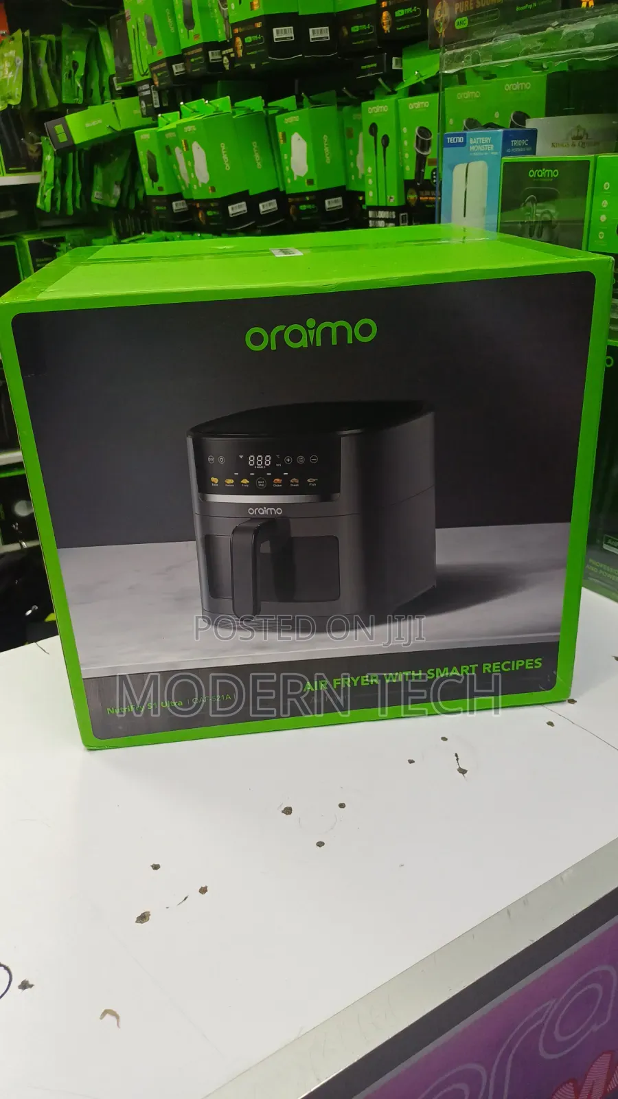 Oraimo Nutrifry S1 Ultra: Big Capacity, Smart Cooking, Perfect Crisp
