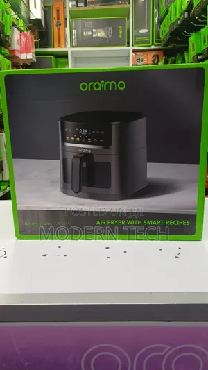 Oraimo Smart Air Fryer 6l – Full Touchscreen, Wifi App Control, 1500w