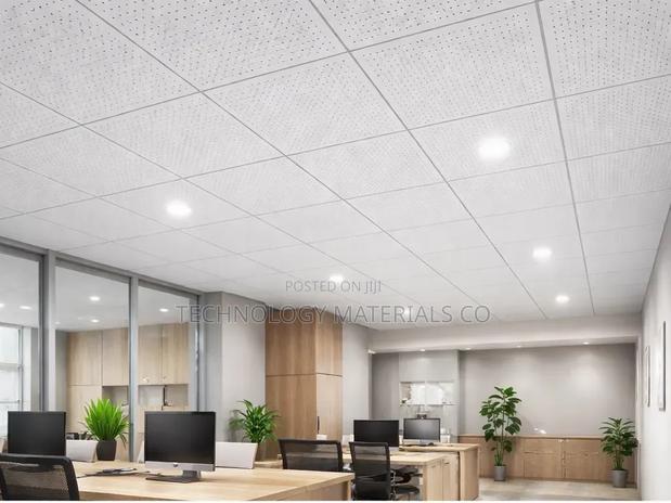 Perforated Aluminium Ceiling Tiles – Using Suspended Grid System