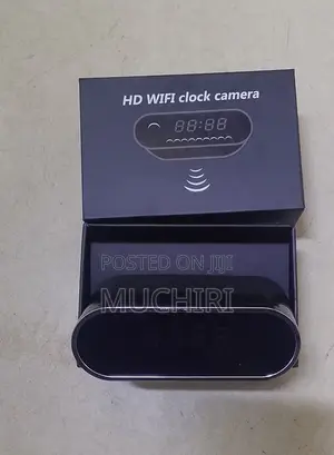 Portable Table Clock Camera Hd