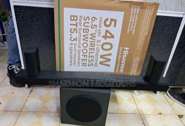 Blac Hisense Hs5100 Soundbar - main view