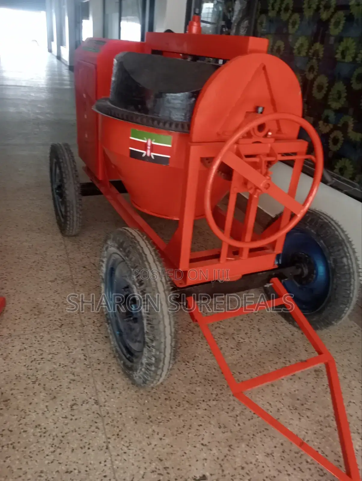 Made in India Titan Concrete Mixer 500l/Diesel Engine 6.5hp