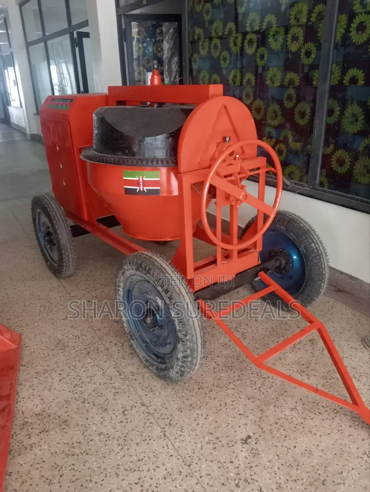 Made in India Titan Concrete Mixer 500l/Diesel Engine 6.5hp