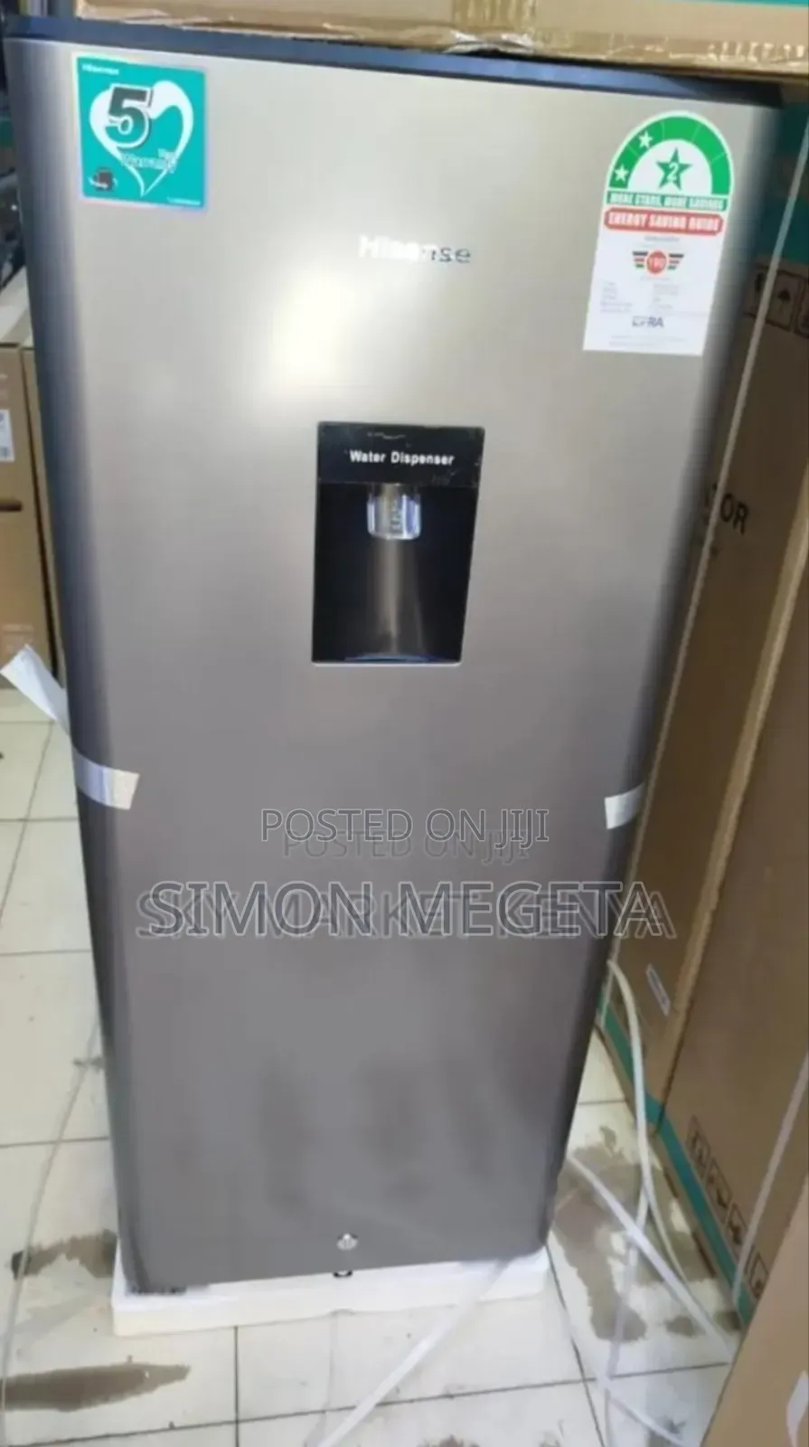 Colour Silver Hisense 176l Fridge