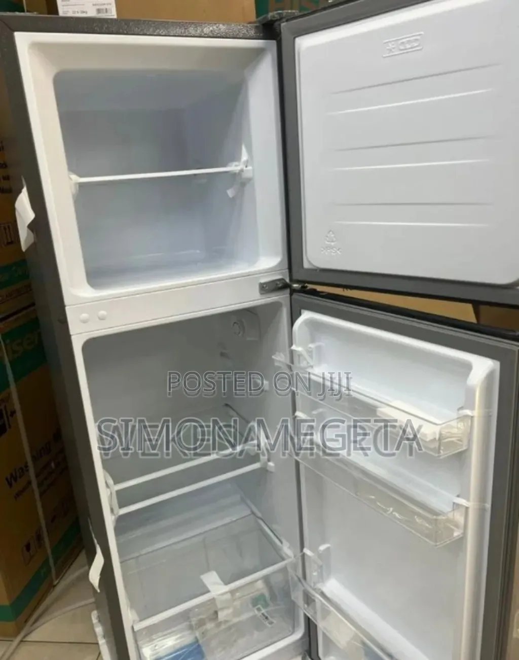 Double Doored Hisense 154l Fridge