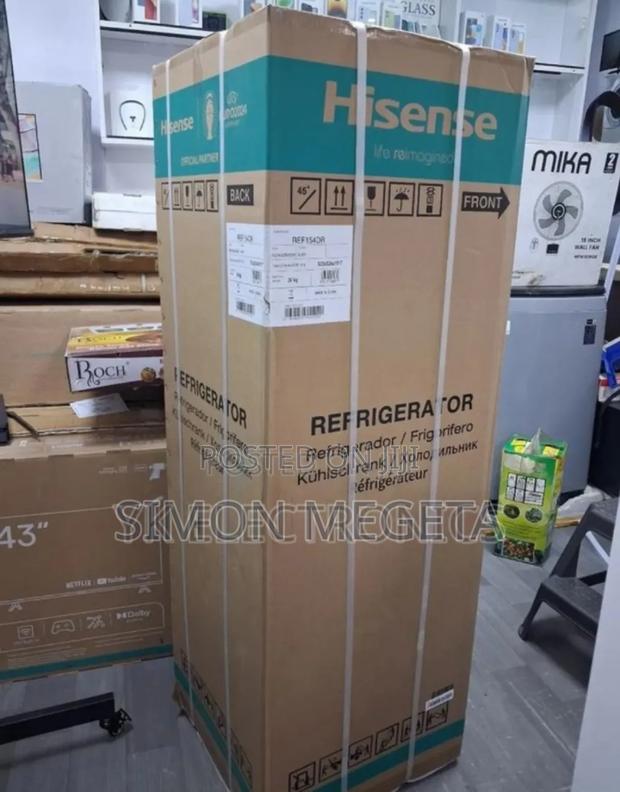 Newly Restocked Hisense 154l Fridge