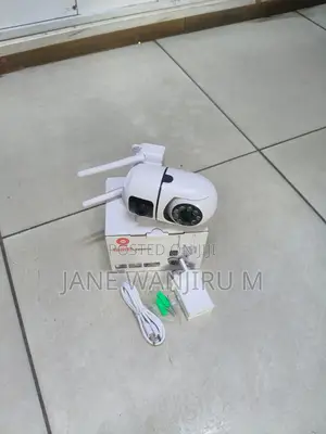 Wall Mount Bulb Dual Lens Wifi Camera Smart Net