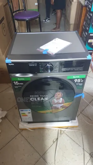 Syinix 8kg Front Load Washing Machine – Efficient Laundry Solution