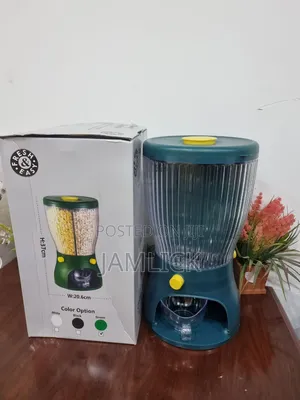 5l Rotating 3-Partition Cereal Dispenser - Sn