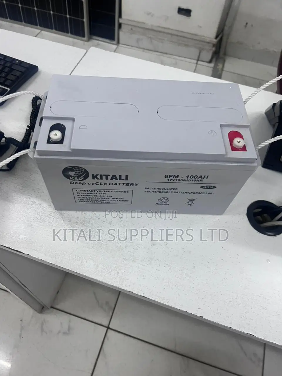 Kitali Deep Cycle Battery 6fm-100ah