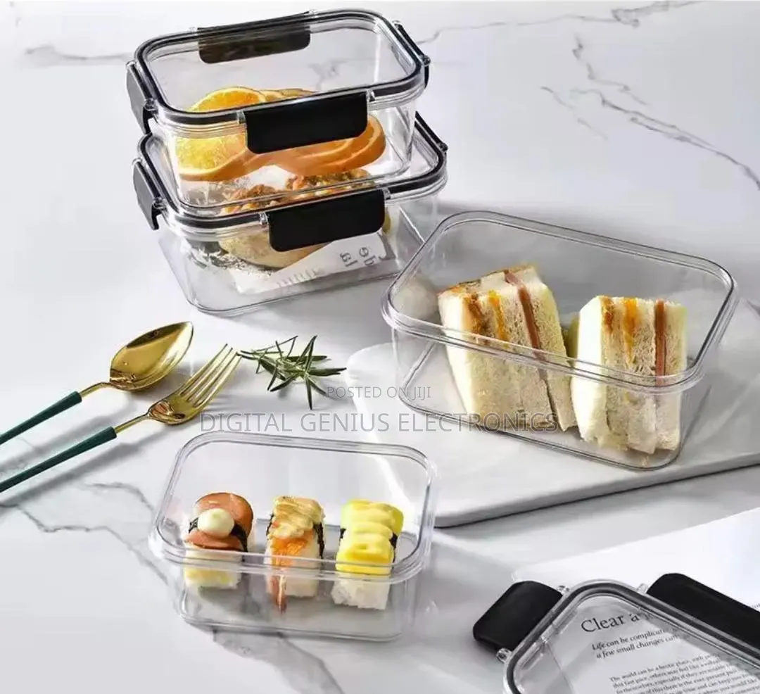 *Transparent Airtight Pantry Boxes*
