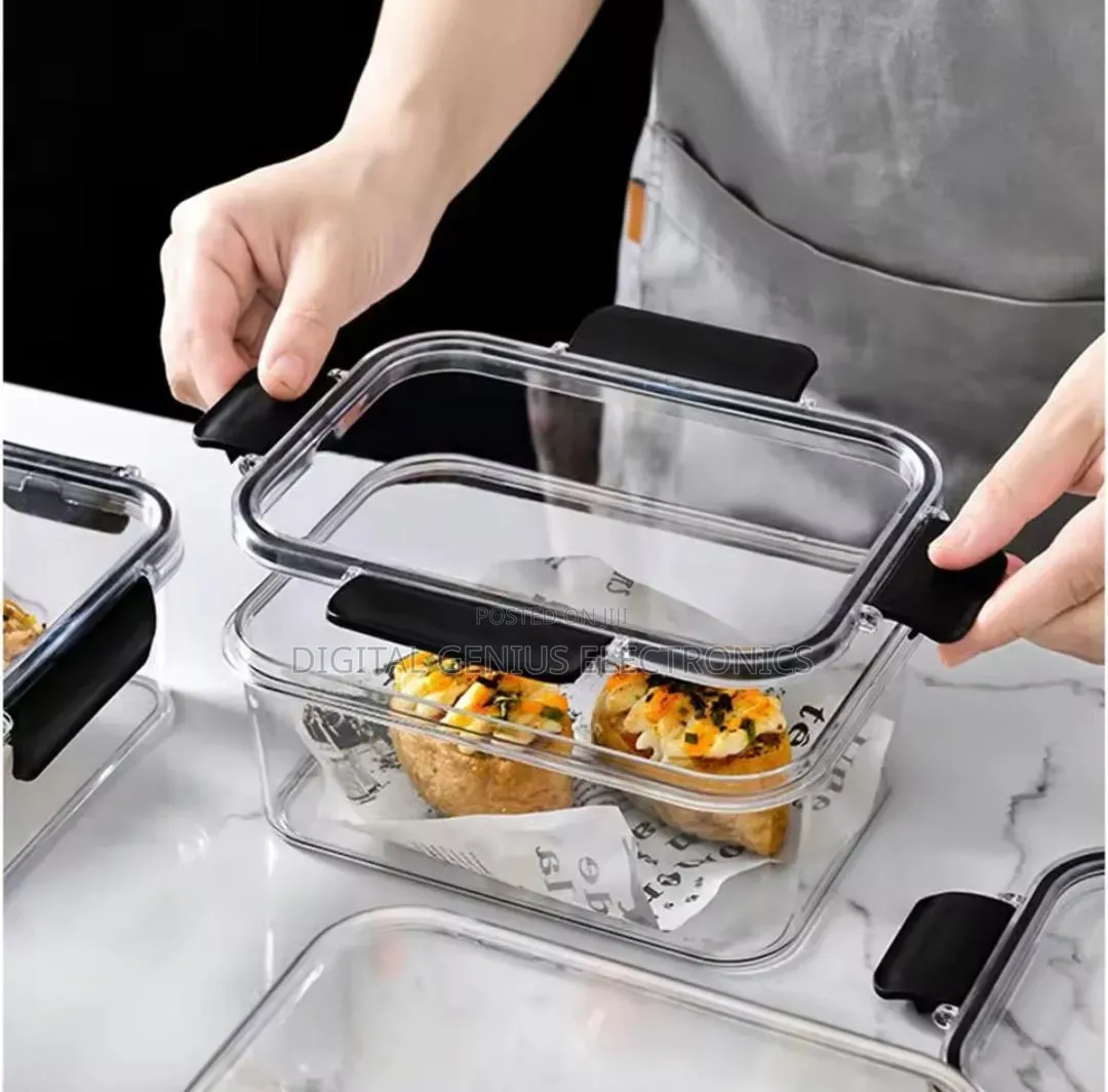 *Transparent Airtight Pantry Boxes*