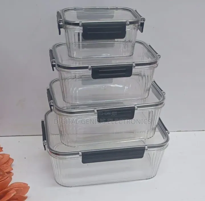 *Transparent Airtight Pantry Boxes*
