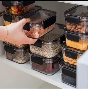 *Transparent Airtight Pantry Boxes*