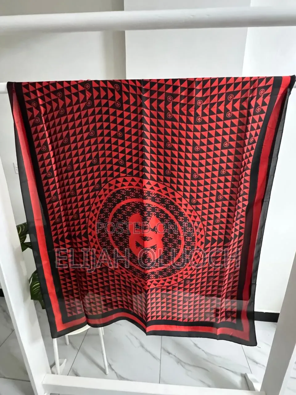 Designer Silk Neck Scarf