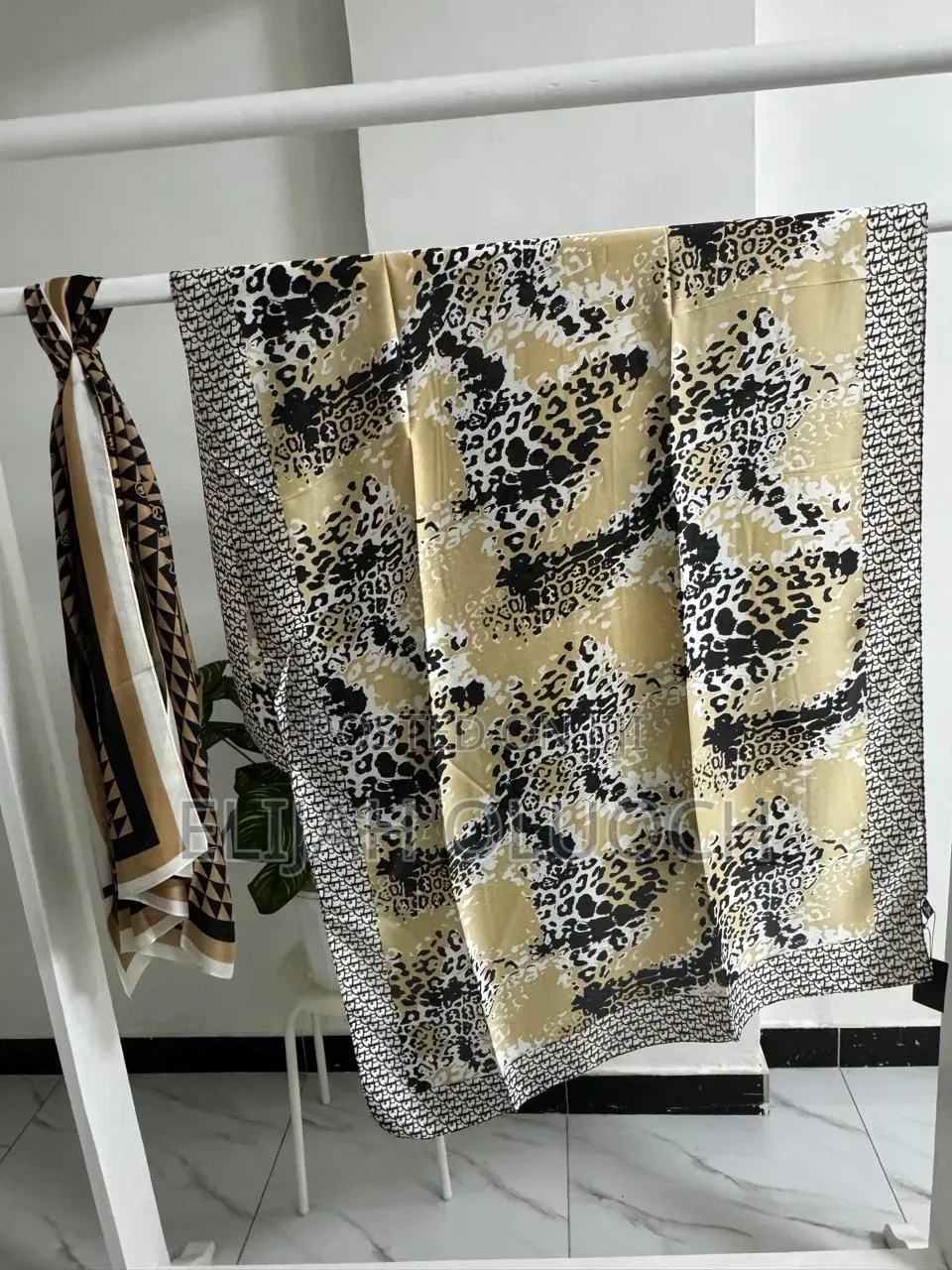 Designer Silk Neck Scarf