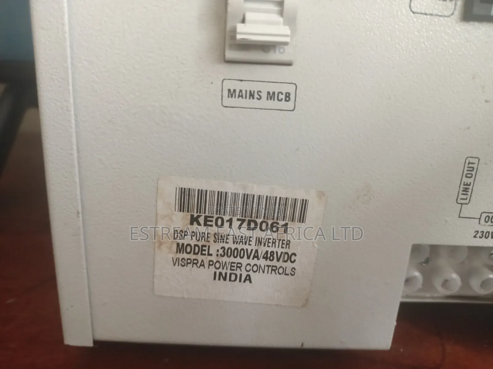 DSP Pure Sine Wave Inverter 3000va/48v