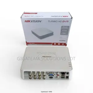 Hikvision 8-Channel Turbo Hd DVR - Up To1080p Plastic Recorder Machine