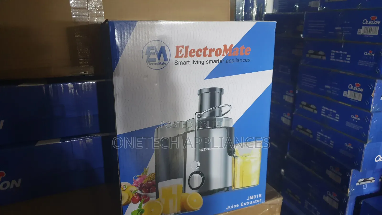Electromate Juice Extractor Machine, 800w Centrifugal Juice Extractor