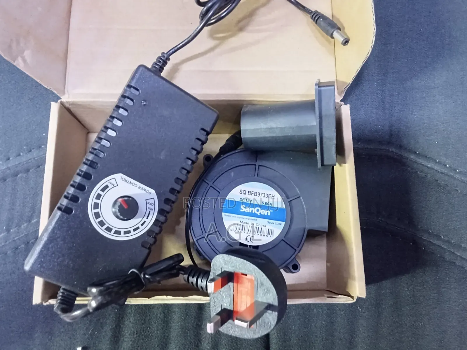 Brushless Blower Fan Dc12v and 6a for Used Oil Stoves