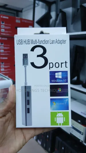 Usb Hub Multifunctional Lan Adapter