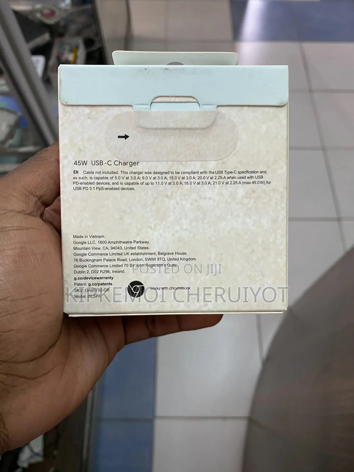 Google 45w Usb-C Charger