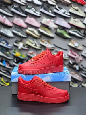 Nike Airforce One Nocta Drake Red Edition Sneakers