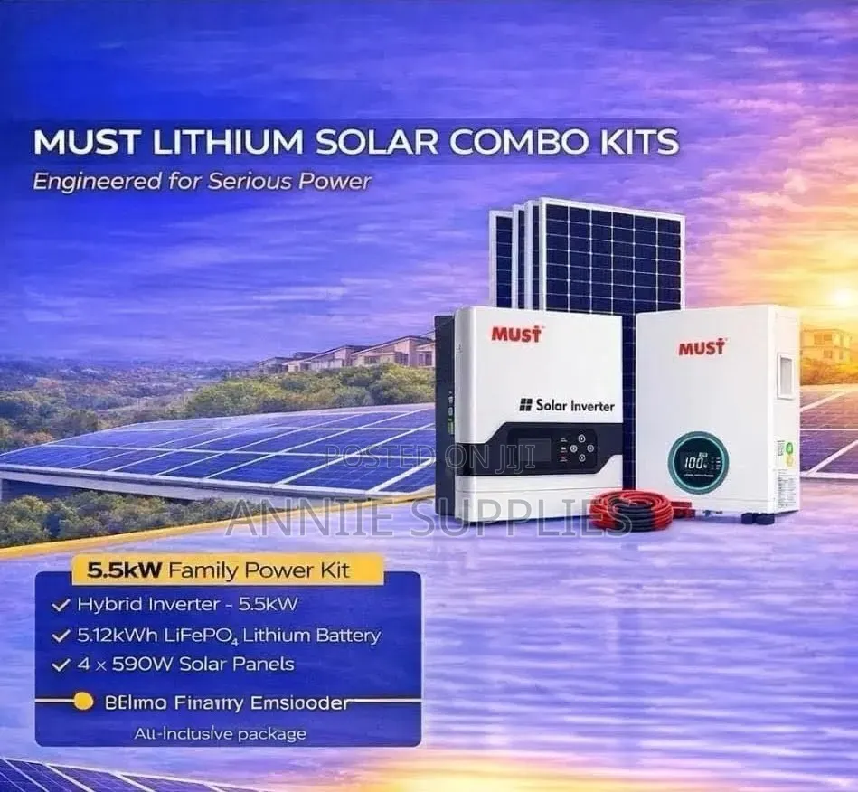 5.5kwh Lithium Combo Kit