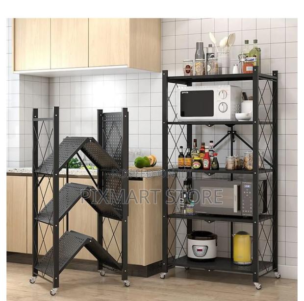 Kitchen Rack With Wheel - Big Size - main view