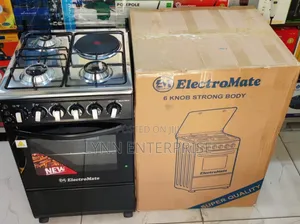 *Electromate Standing Cooker 3 Gas + 1 Electric Burner