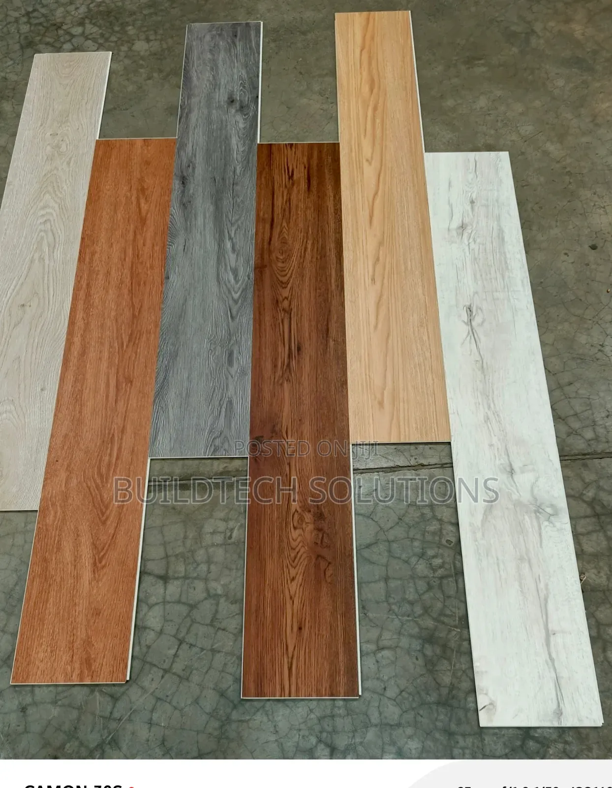 SPC Click Flooring- Worm SPC Flooring Planks