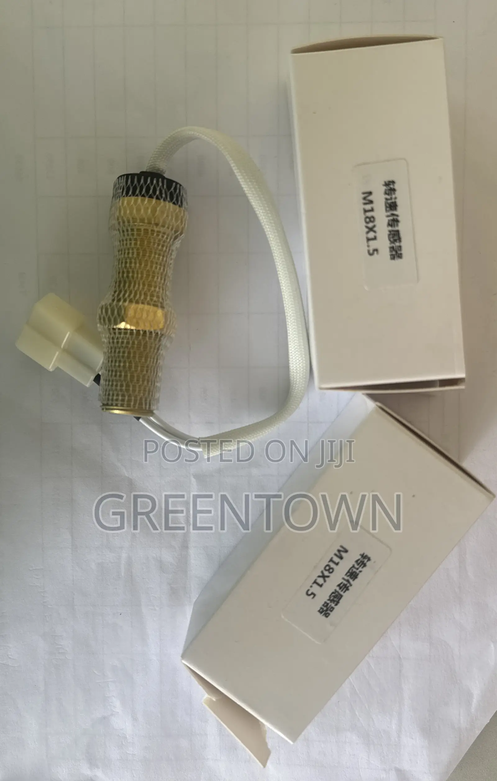 Heavy-duty Magnetic Speed Sensor (M18x1.5 Thread) – High Precision