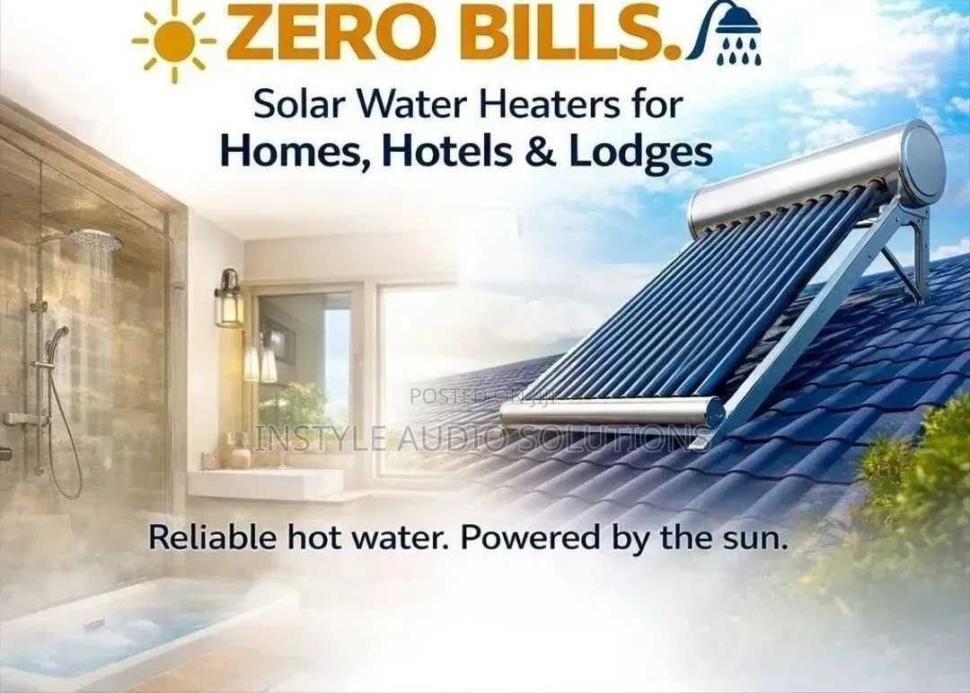 300 Litres Tube Pressurized Solar Water Heater for Fresh Water Only