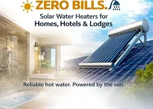 300 Litres Tube Pressurized Solar Water Heater for Fresh Water Only