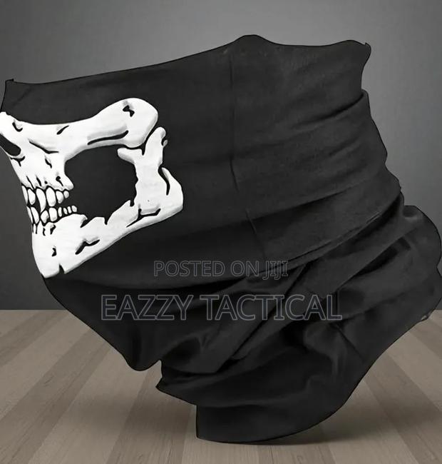 Skeleton Balaclava Mask [Free Sleeves] - thumbnail 8