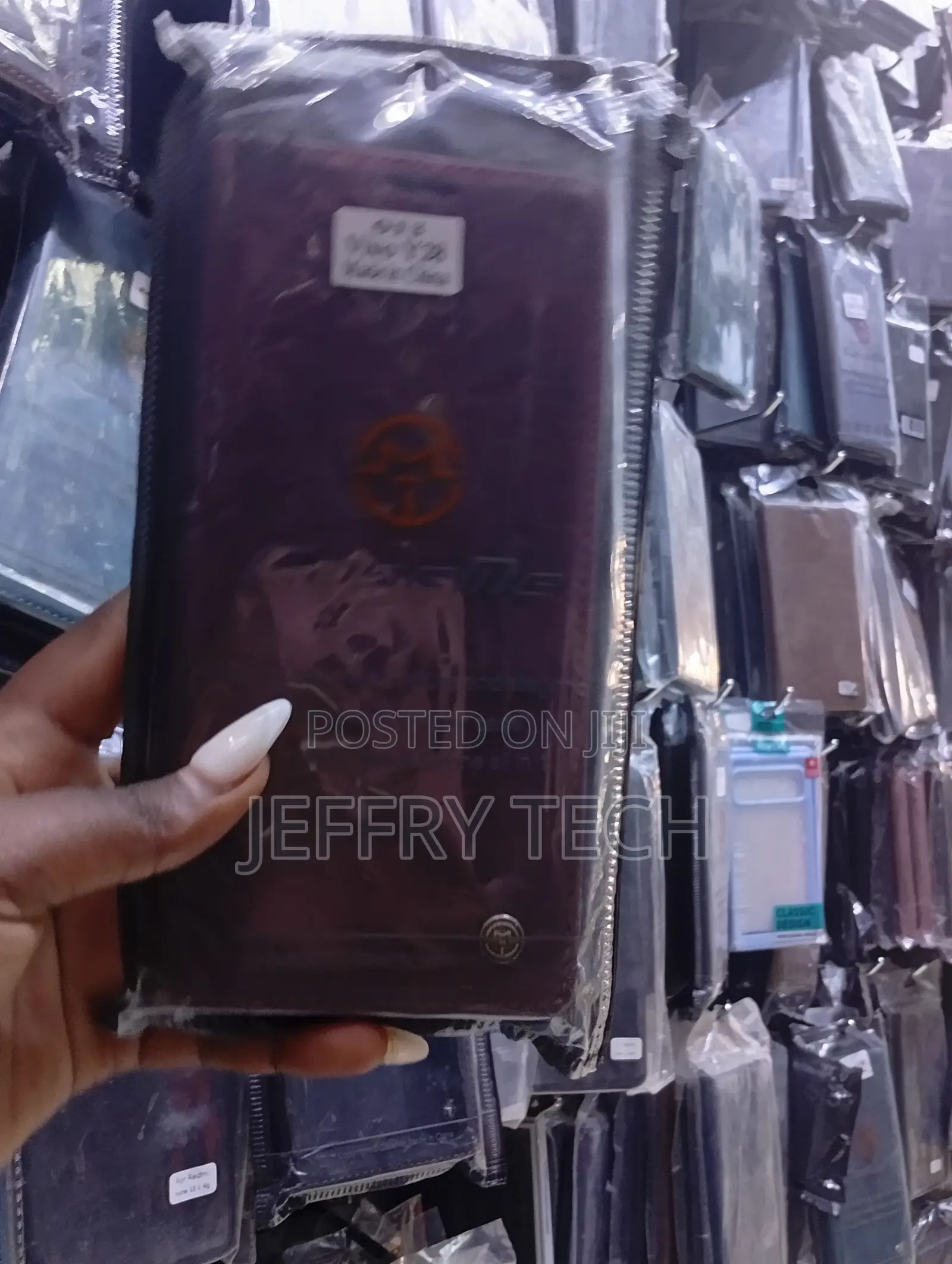 Wallet-Style Flip Case for a Smartphone