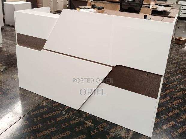 Office Reception Desk : 1.6m Office Compact Reception Corporate Desk - thumbnail 2