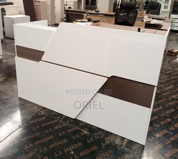 Office Reception Desk : 1.6m Office Compact Reception Corporate Desk - thumbnail 4