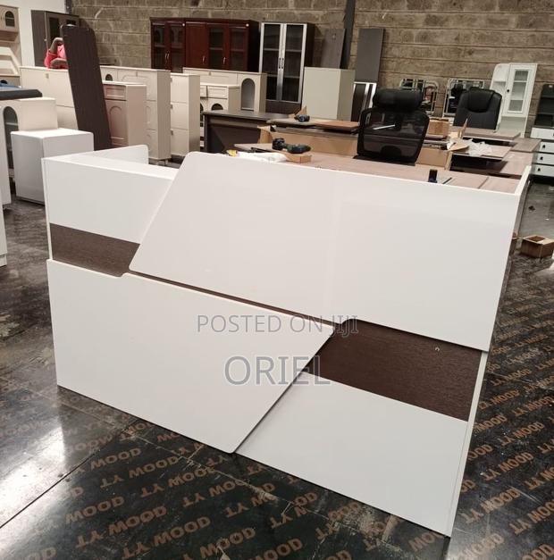 Office Reception Desk : 1.6m Office Compact Reception Corporate Desk - thumbnail 5